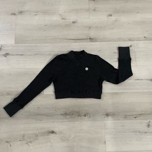 Pure Barre crop sweater / long sleeve